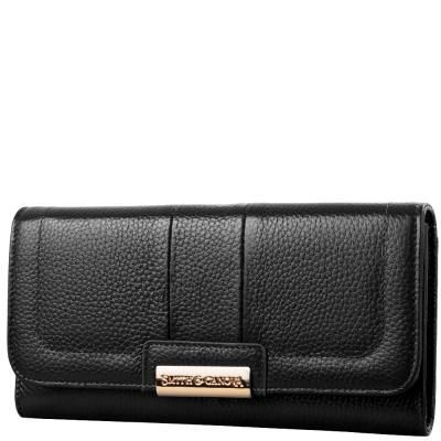 

Кошелек женский кожаный SMITH&CANOVA FUL-28536-black