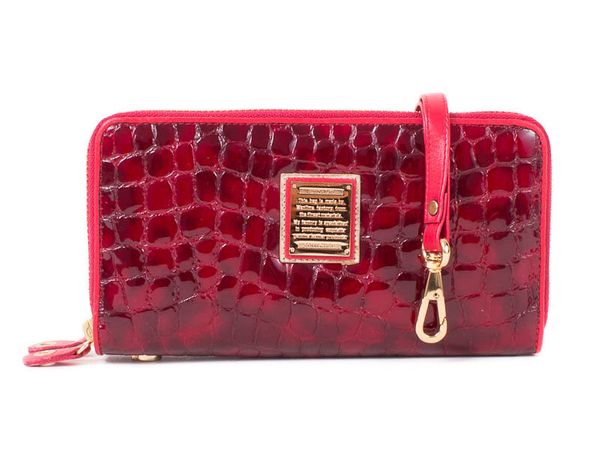 

Кожаный женский кошелек WANLIMA W82022849998-red