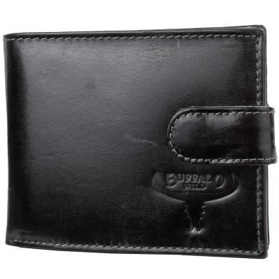 

Кошелек мужской кожаный BUFFALO WILD DNK-N992L-CVTB-black