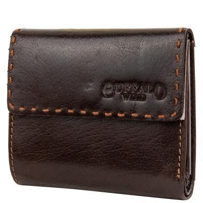

Кошелек мужской кожаный BUFFALO WILD DNKCC2A-BWJ-brown