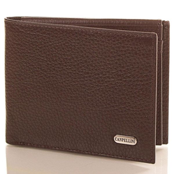 

Мужской кожаный кошелек CANPELLINI SHI1021-10-FL