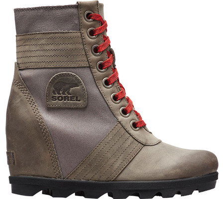 

Женские ботильоны Sorel Lexie Wedge Ankle Boot Quarry Full Grain Leather/Textile 42