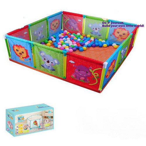 

Манеж "Животные" Bambi RE333-5 118х40х118 см