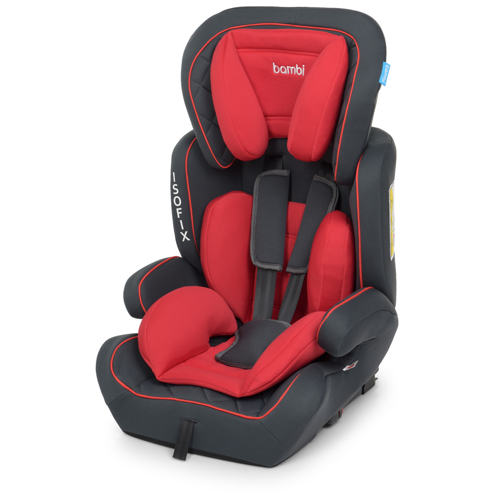

Автокресло детское Bambi M 4250 Red серо-красное