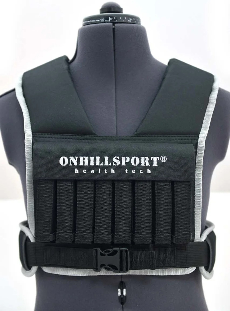 

Жилет утяжелительный Onhillsport WORKOUT 8 кг (груз 0.5 кг -16 шт) (WK-16)