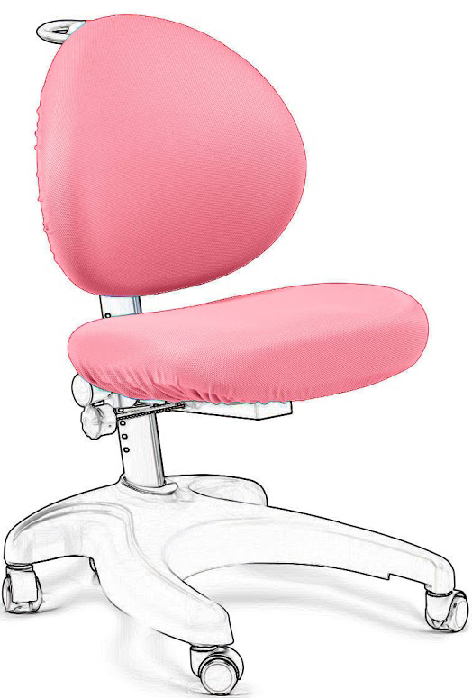 

Чехол для кресла FunDesk Cielo Chair cover Pink