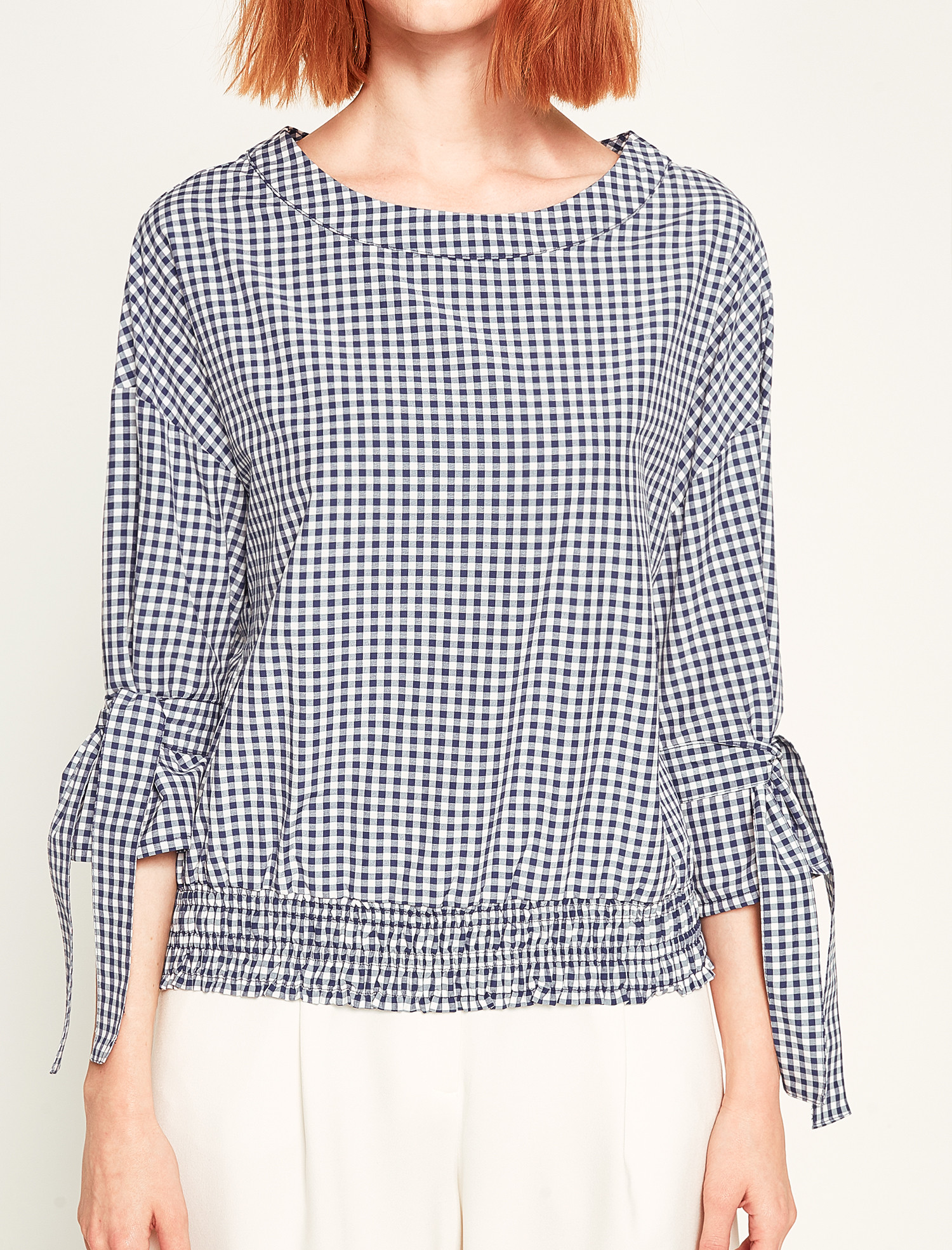 

Блузка Koton 7YAF60015FW 40 Navy Check