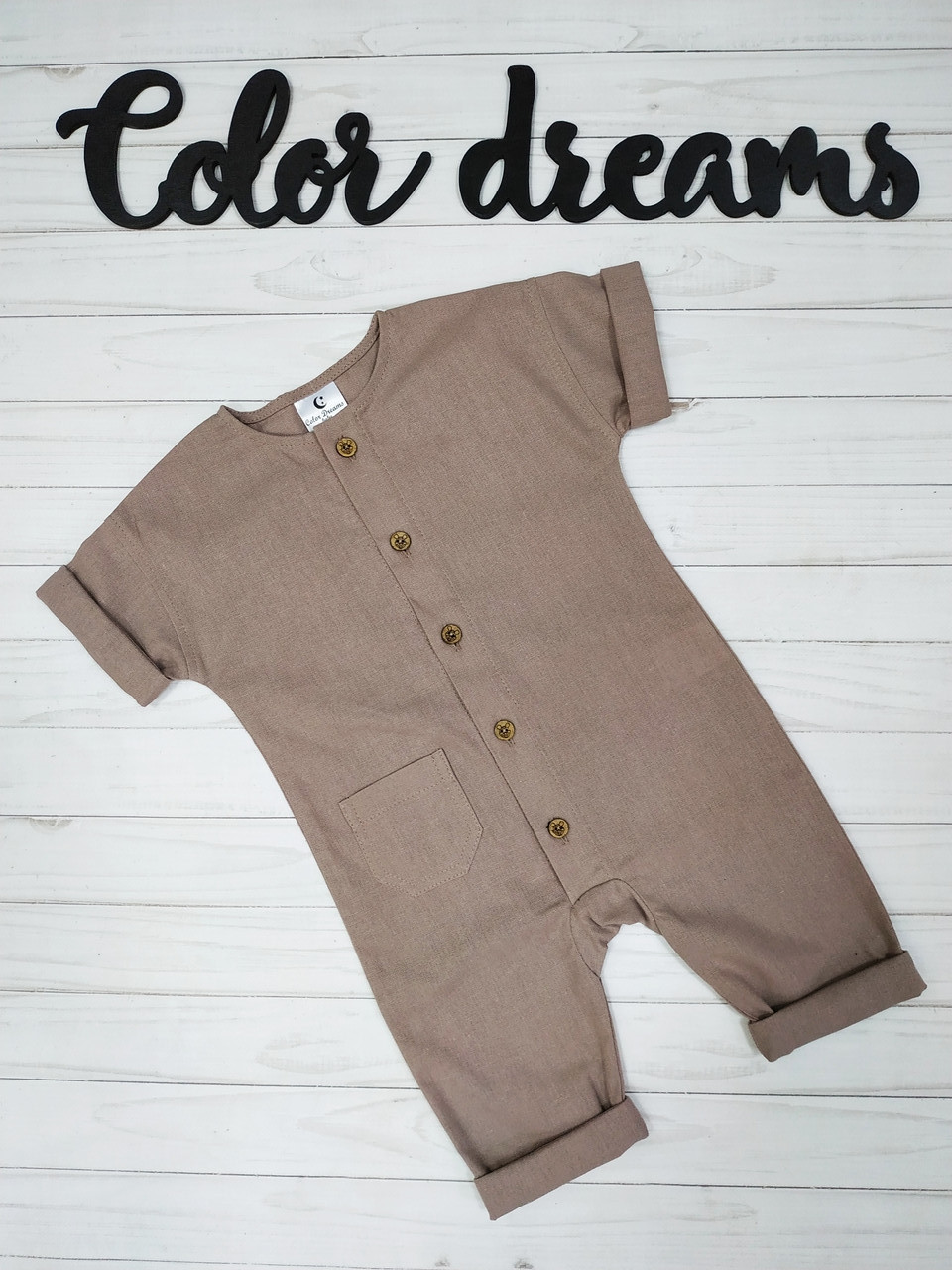 

Ромпер Color Dreams 1028/2 80 см Капучино