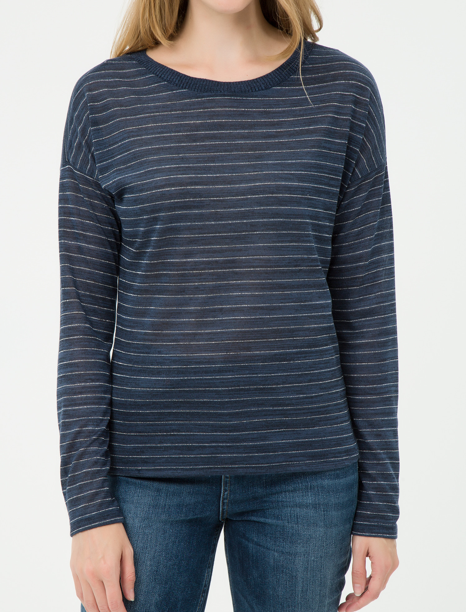 

Джемпер Koton 7KAK17022HK M Marine Stripe