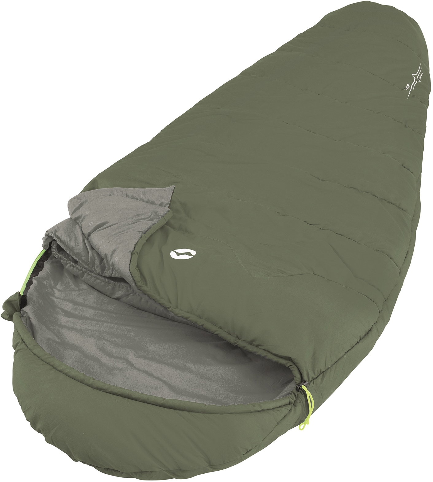 

Спальный мешок Outwell Pine/+2°C Olive Green Left (230344)