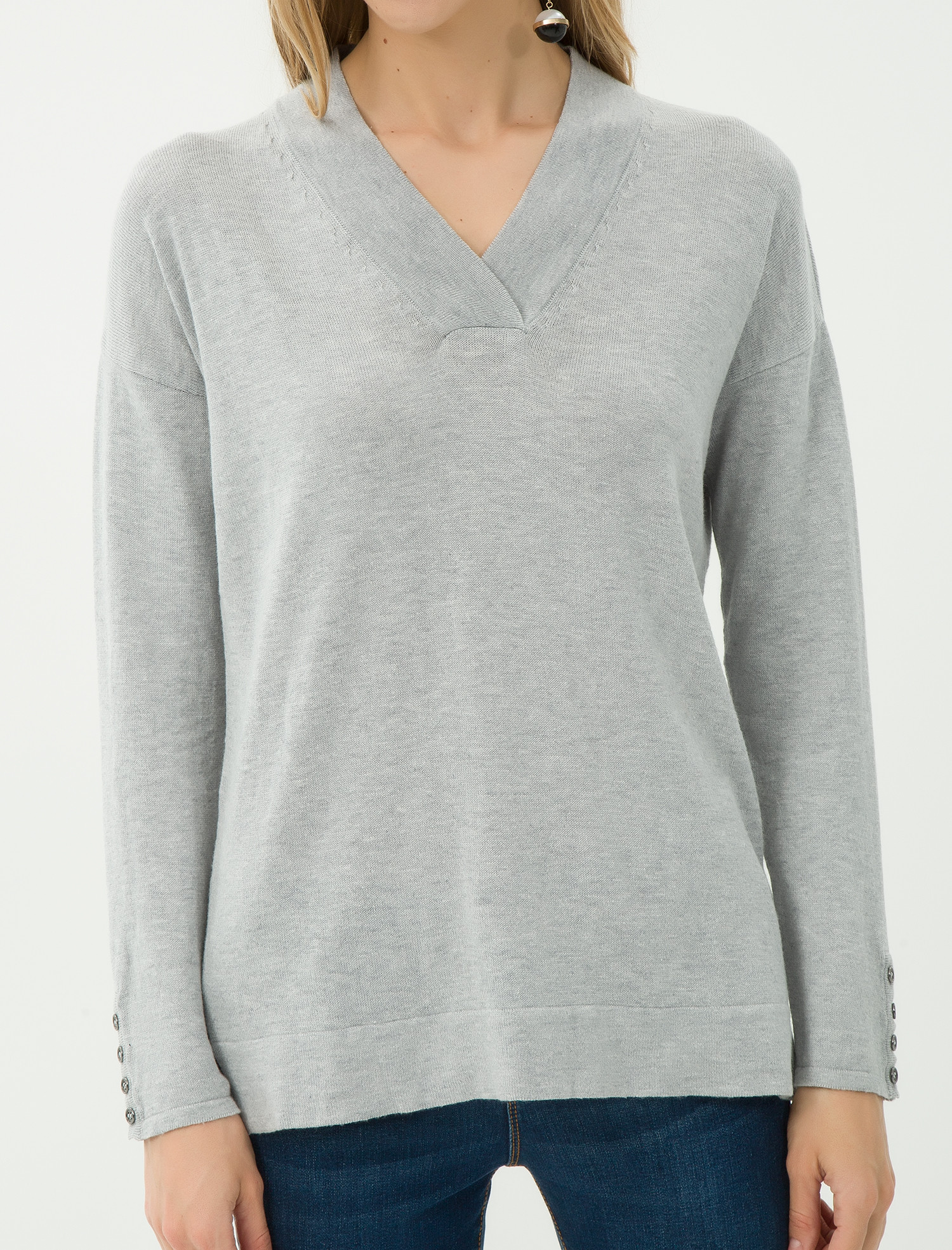 

Свитер Koton 7KAK93642OT M Grey