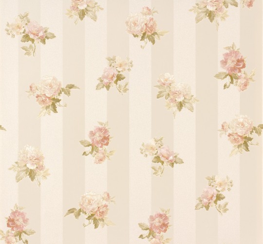 

Виниловые обои на бумажной основе AS Creation Romantica 30447-1 розовый полоска