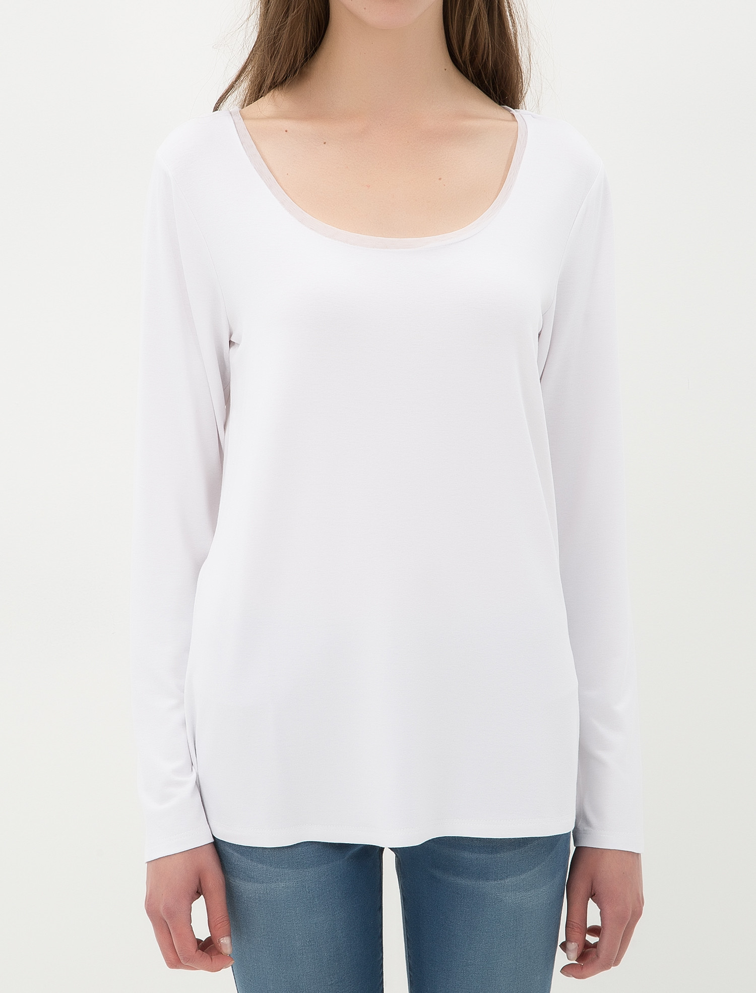 

Лонгслив Koton 7KAK12263YK M White