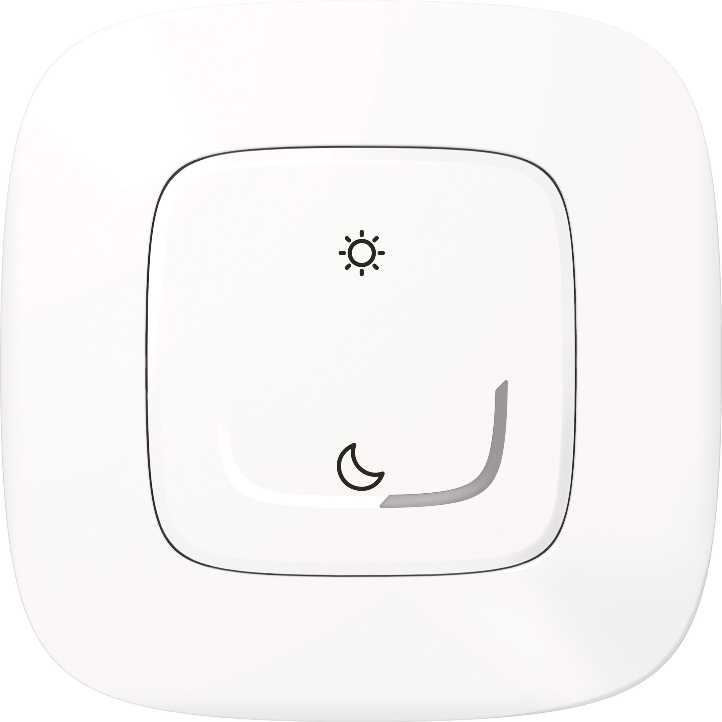 

Умный беспроводной сценарный выключатель «День/Ночь» Legrand Valena Allure with Netatmo Белый