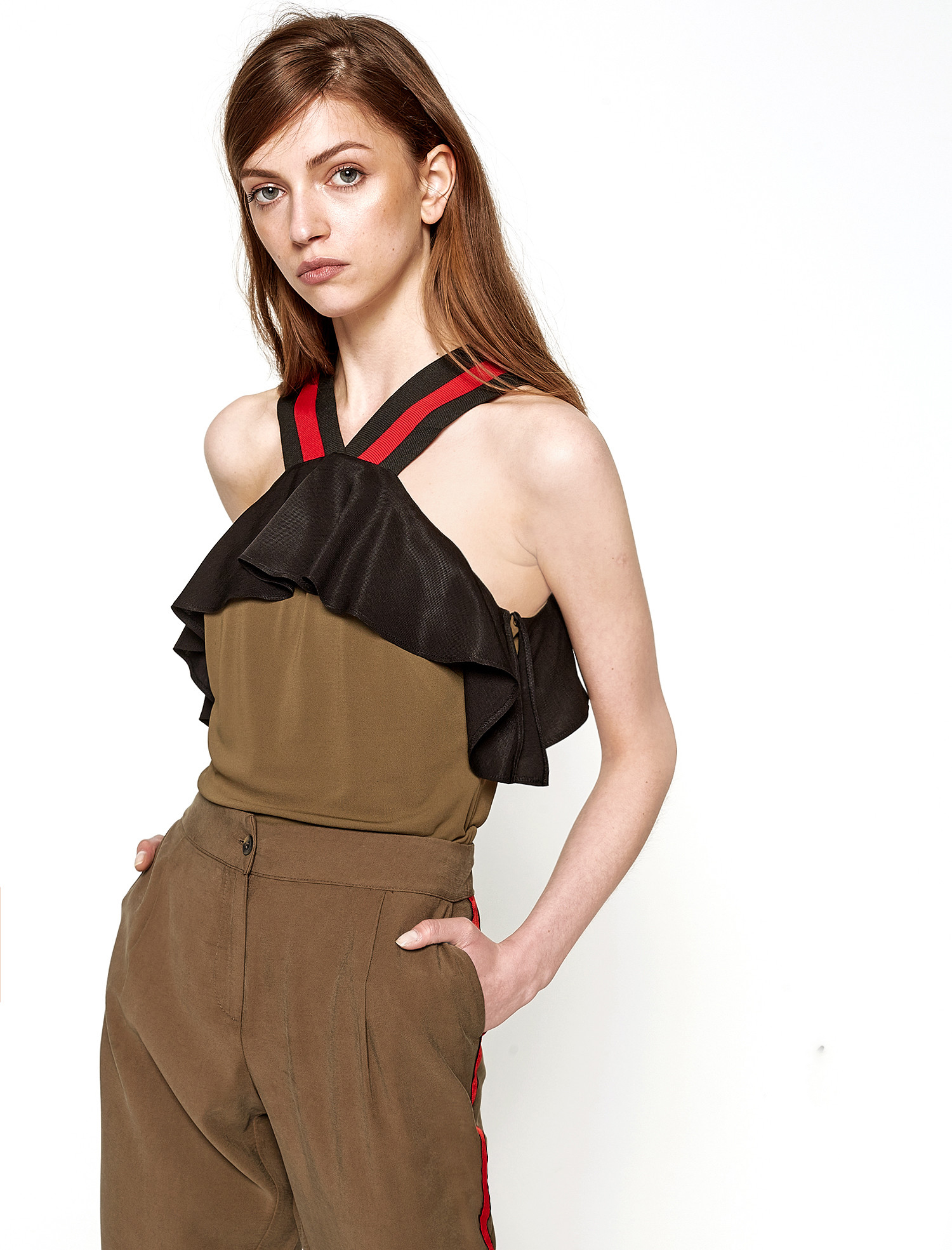 

Майка Koton 7YAK32272UK M D.Khaki