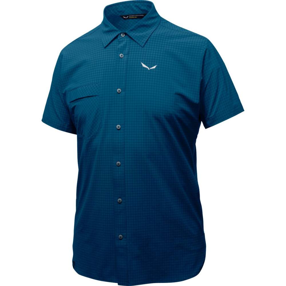 

Сорочка Salewa Puez Mini Check Dry S/S S Синій (1054-013.002.5009)