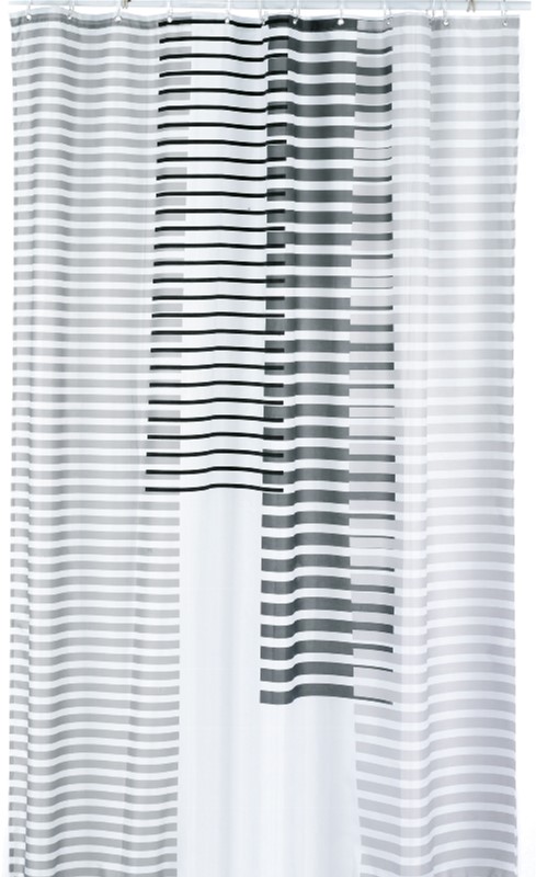 

Шторка для ванной Kela Lamita 180х200 Серая (22096) (4025457220968)