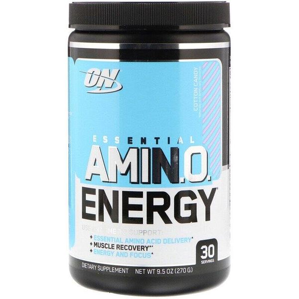 

Аминокислотный комплекс Essential Amino Energy Optimum Nutrition сахарная вата 270 г (ON021)