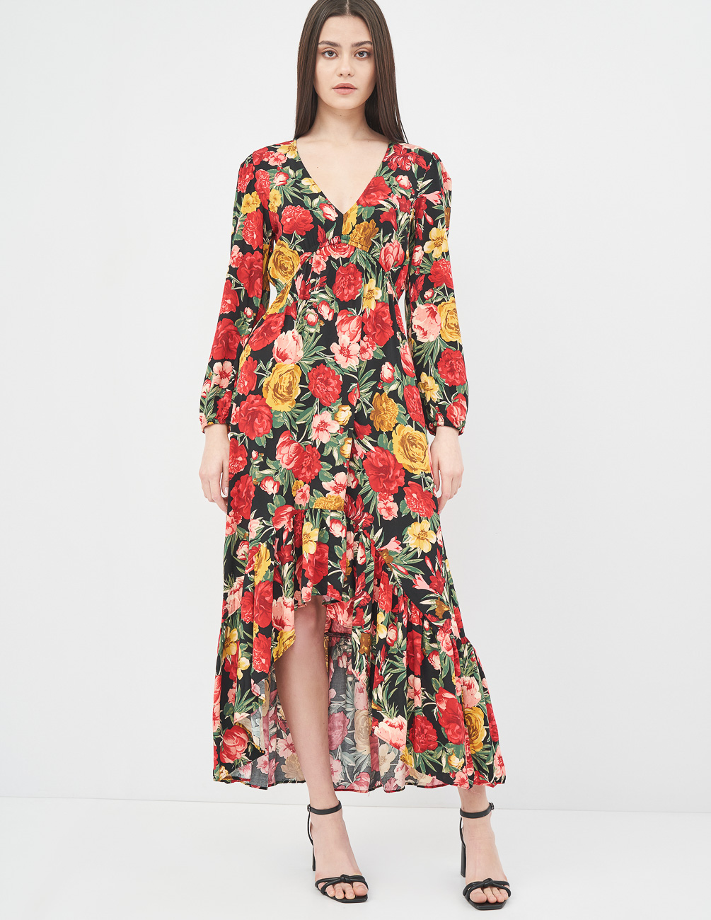 

Платье Stradivarius Ж1057893 (6358/600/146) цвет разноцветный M