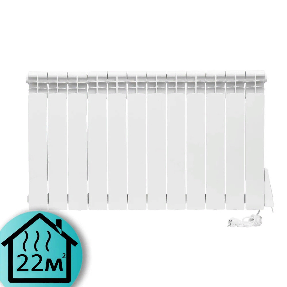 

Электрорадиатор ELECTRO.12WQ+ плюс, Wi-Fi+измеритель расхода энергии, 1440 Вт, 560х975х100 мм
