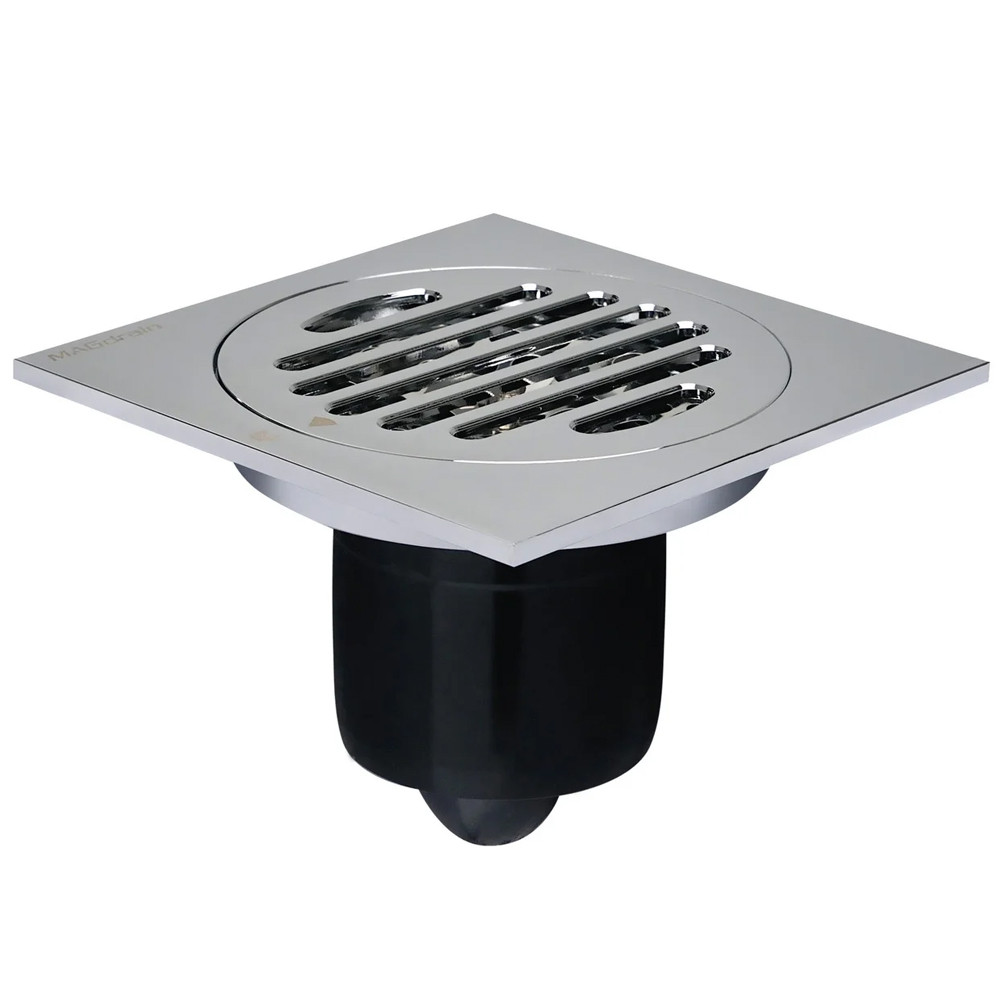 

Е8 Трап сливной MAGdrain CC01Q5-G хром 100х100 мм Н-80