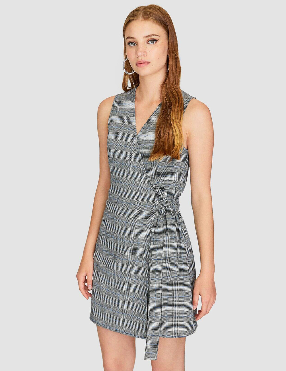 

Сарафан Stradivarius Ж1057920 (6354/491/250) цвет серый S