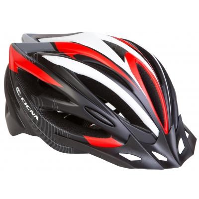 

Шлем Velotrade с козырьком СIGNA WT-068 черно-бело-красный М (54-57см) (HEAD-019)
