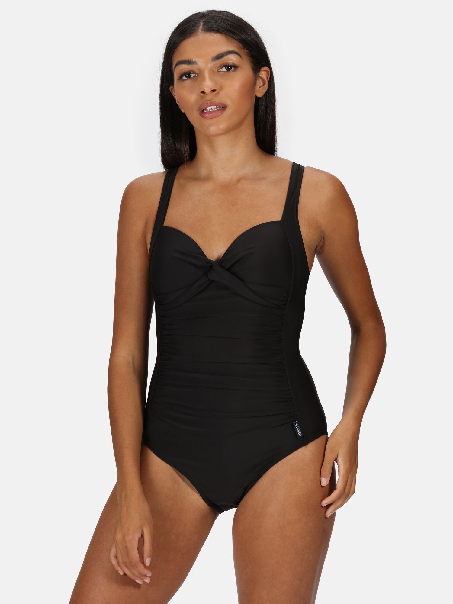 

Купальник слитный женский Regatta Sakari Costume RWM012-800 10 Черный