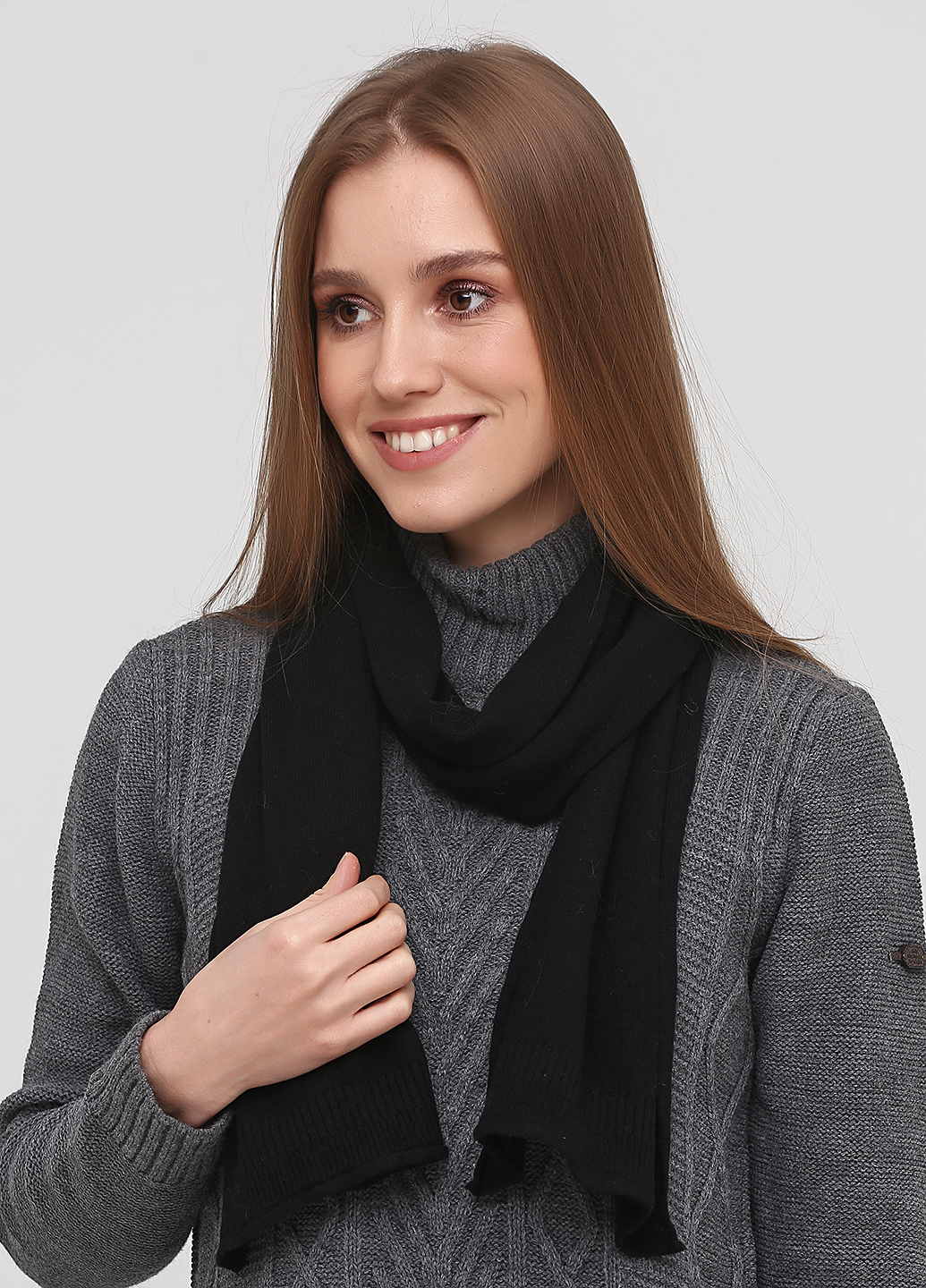 

Шарф Sisley smix05500052 uni Черный 2000000491950