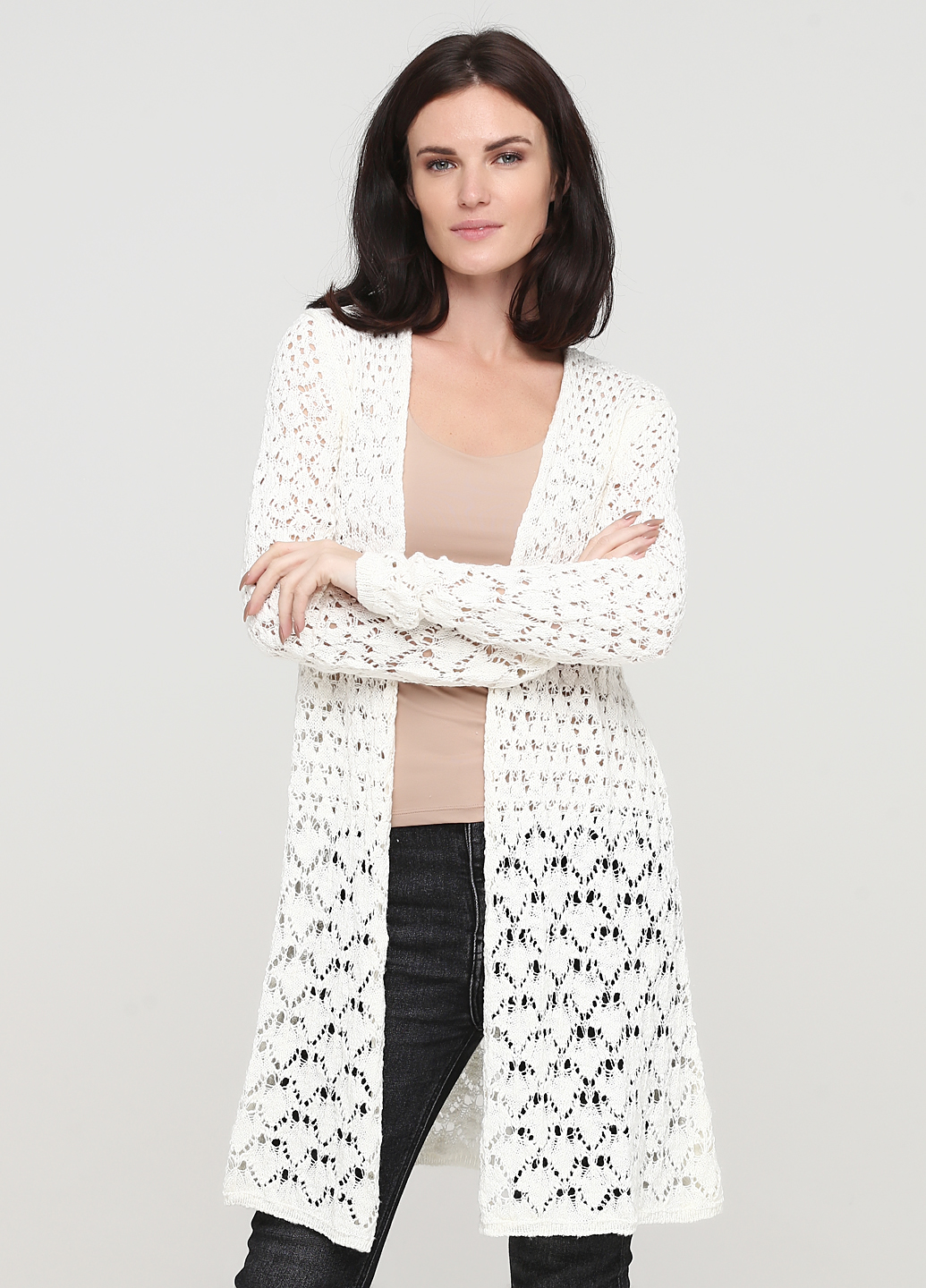 

Кардиган Benetton smix03400039 S Белый 2000000487663