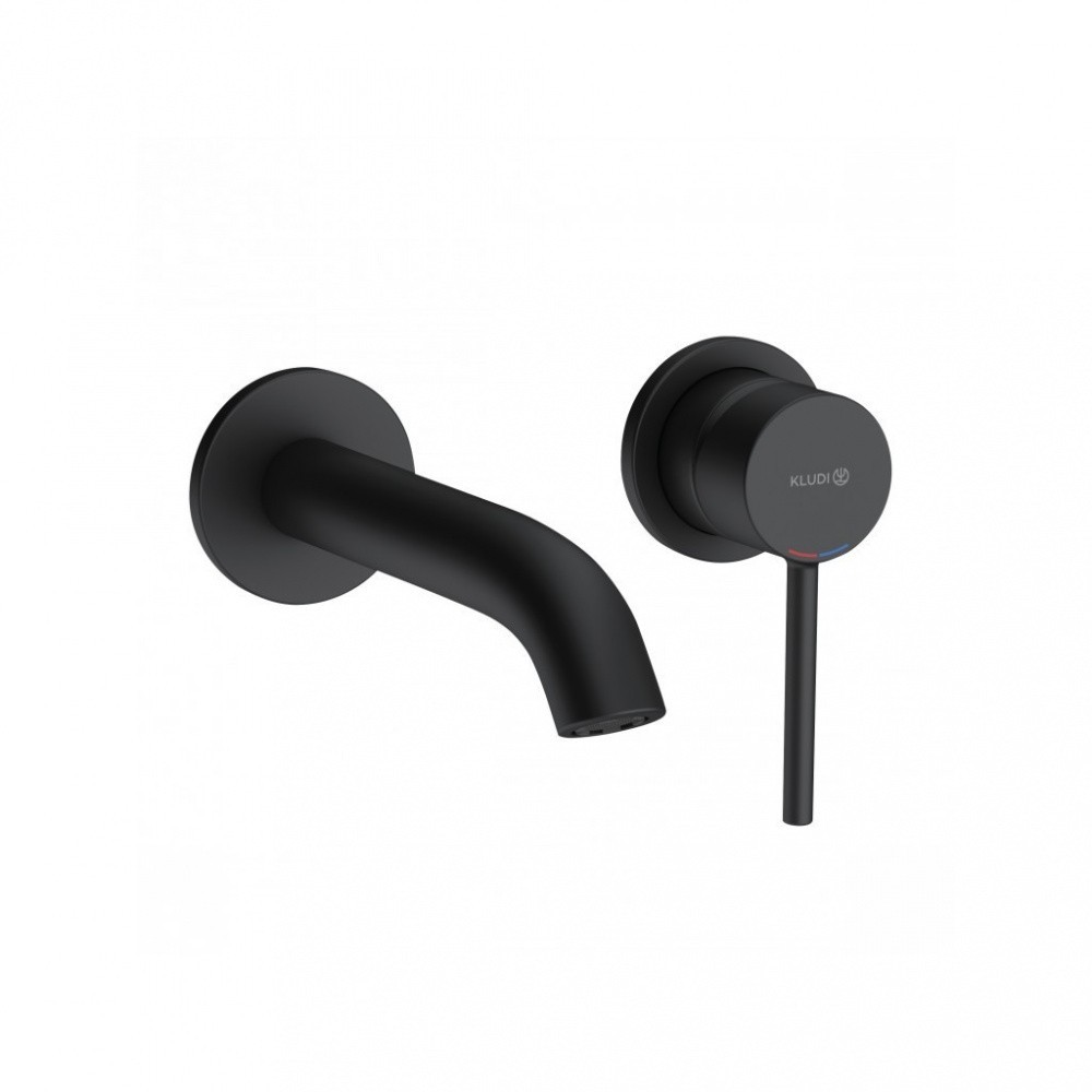 

Смеситель Kludi Bozz 382453976 Black наружная часть