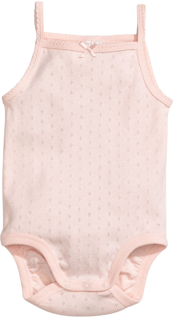 

Боди-майка H&M 345830 80 см Светло-розовое