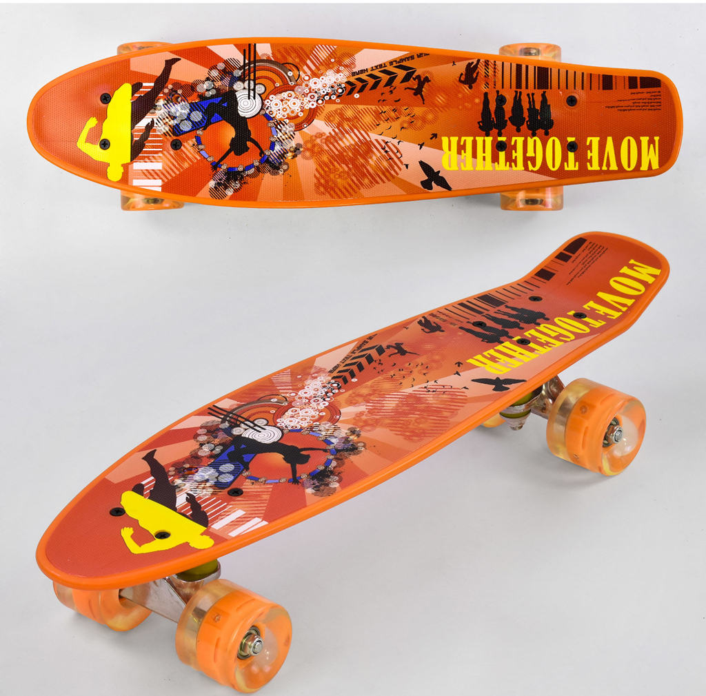 

Скейт Пенни борд Best Board оранжевый P13222