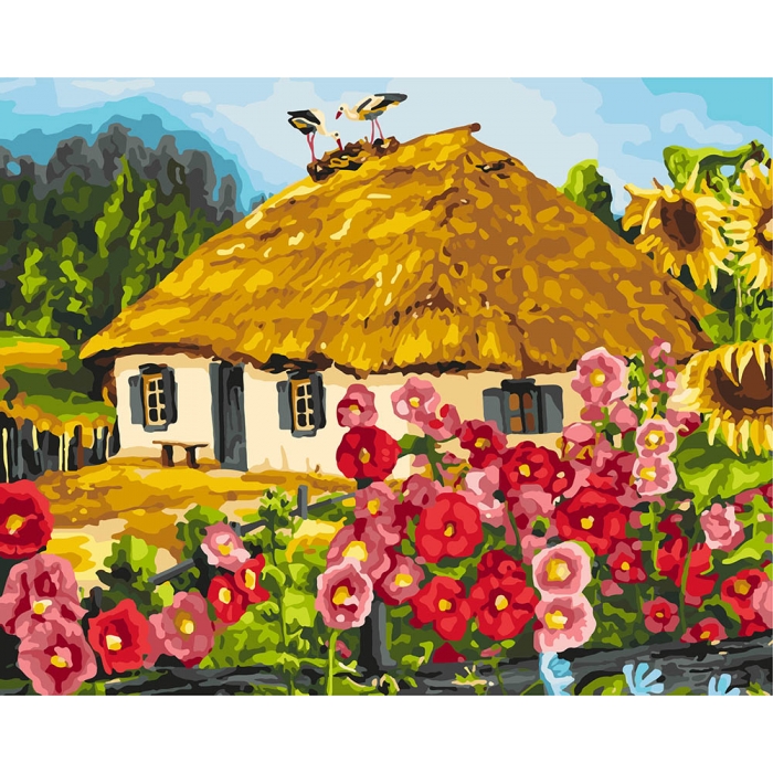 

Набор для росписи по номерам. "Живописный пейзаж" 40 * 50см