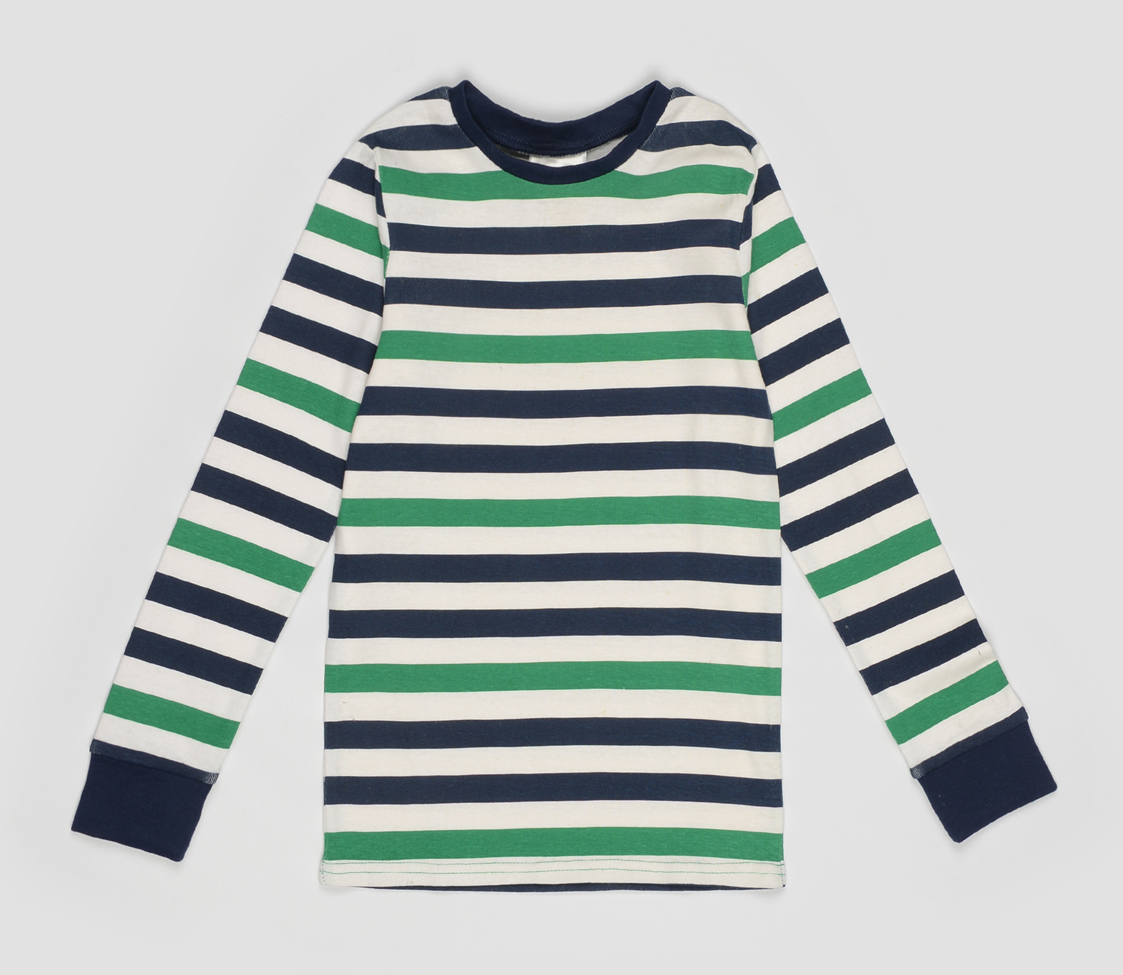 

Пижамный лонгслив H&M 5312846 98-104 см Белый в полоску