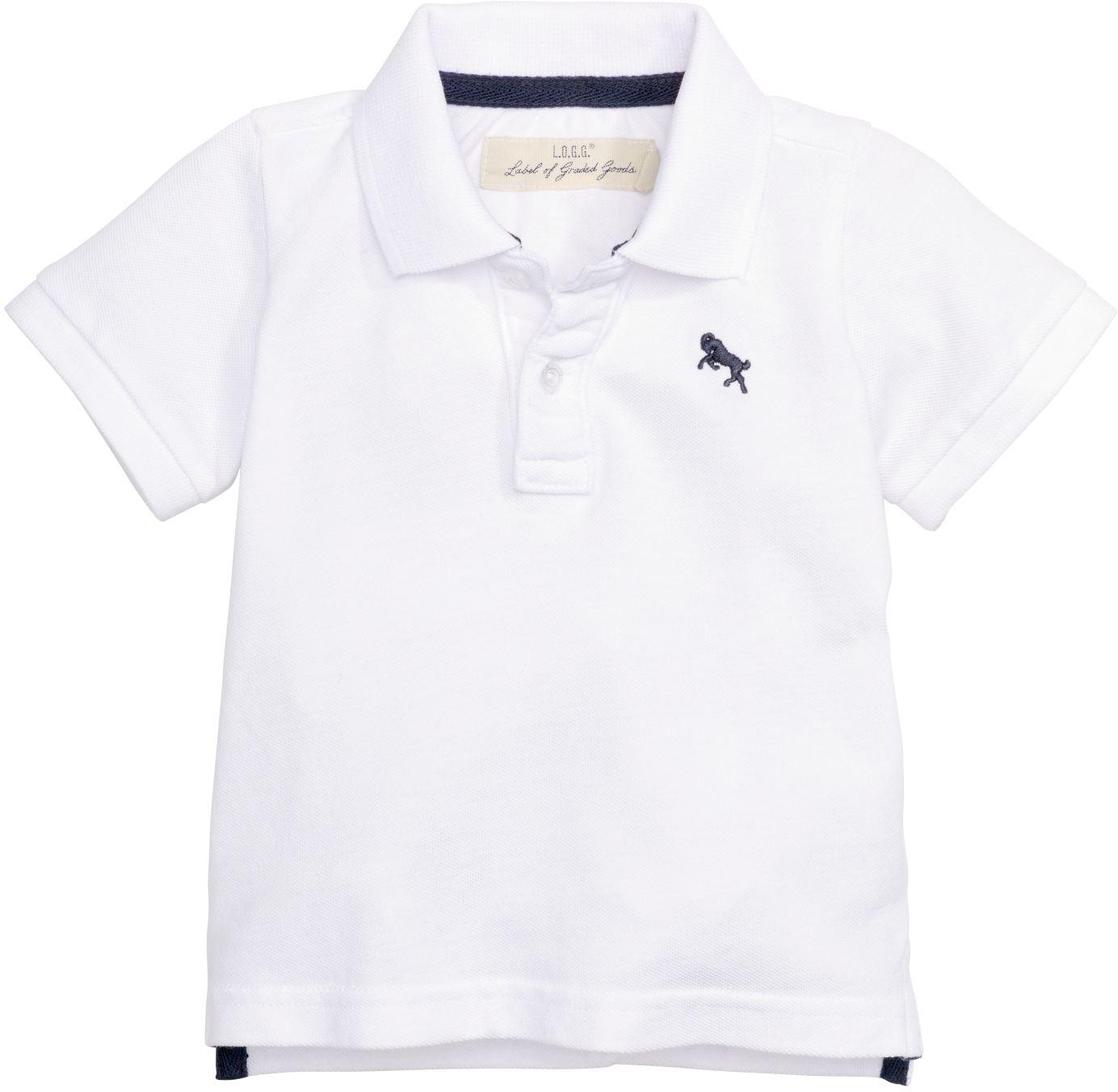 

Поло H&M 912-3467663 68 см Белое