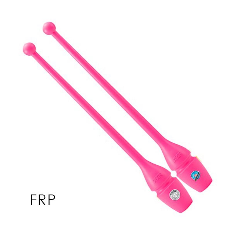 

Булавы Sasaki M-34H FRP цв. Pink Резина 44 cм с отверстием