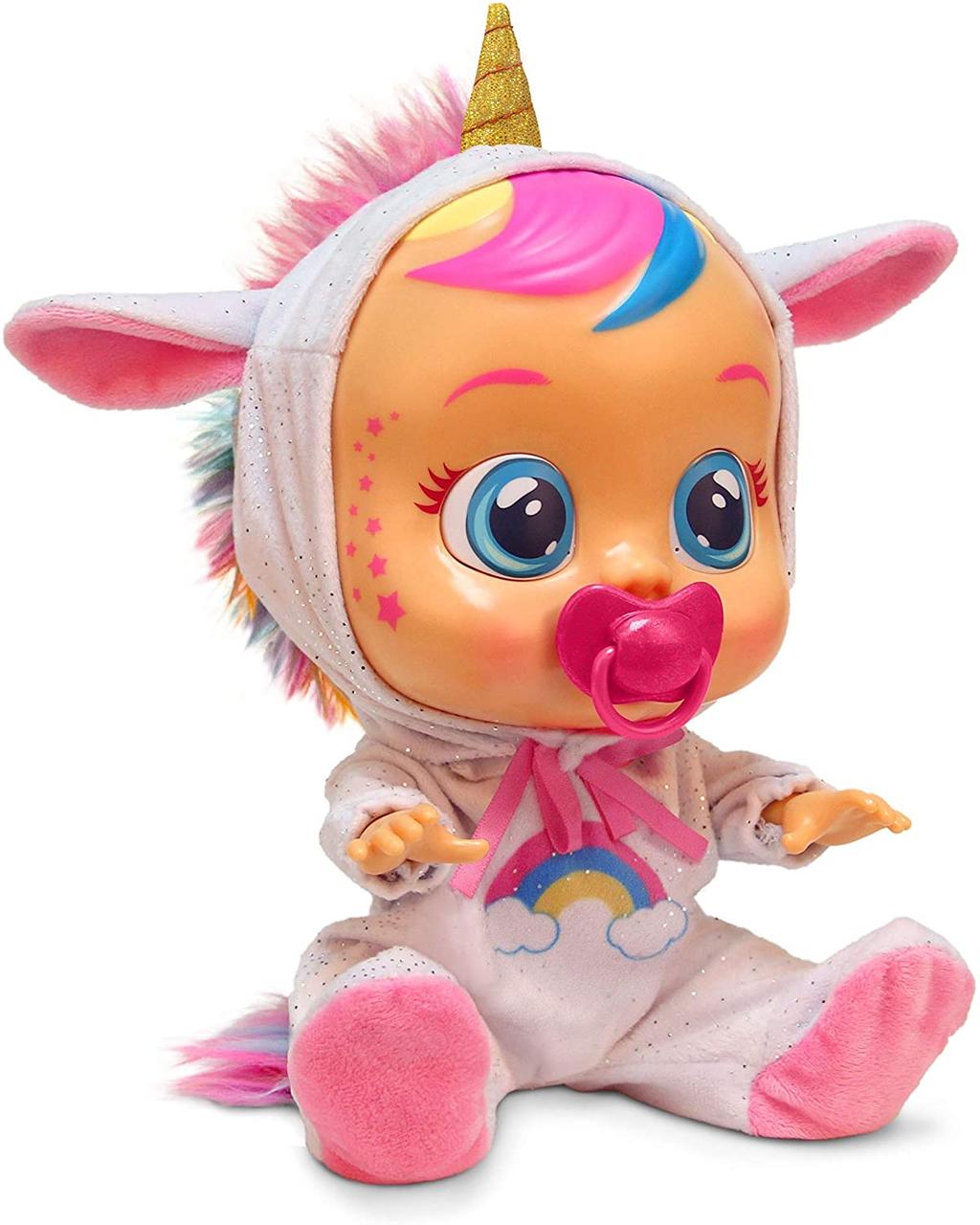 

Интерактивная Кукла пупс плакса Единорог Дрими IMC Toys Cry Babies Dreamy Baby Doll