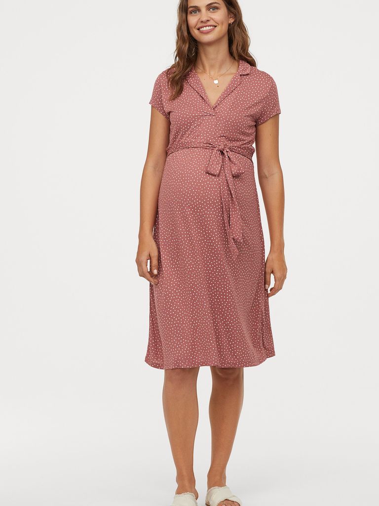 

Платье для беременных H&M 0752962-0  Розовое, Платье для беременных H&M 0752962-0 XS Розовое