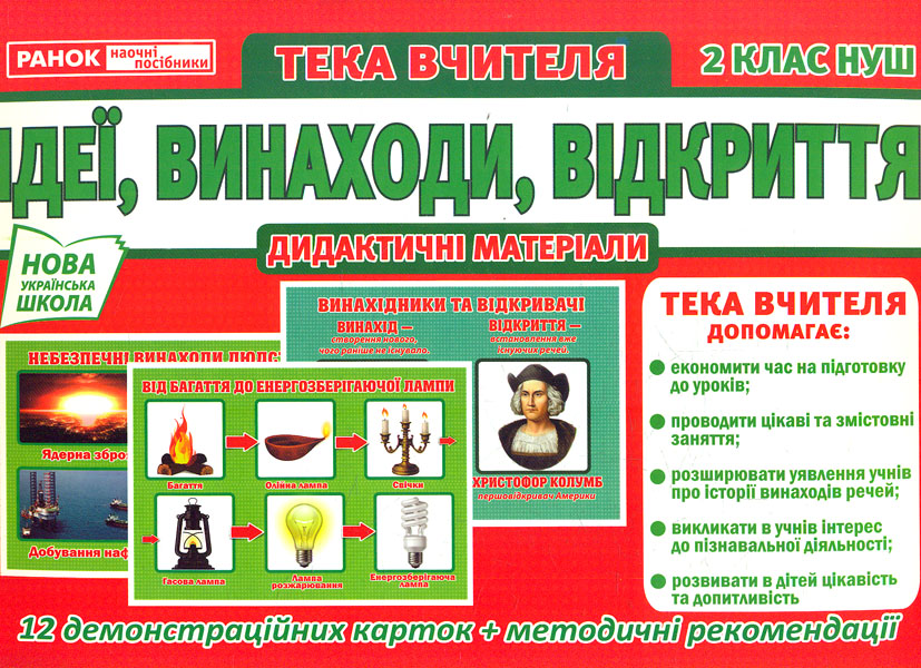 

Дем матер. Ідеї, Винаходи, Відкриття