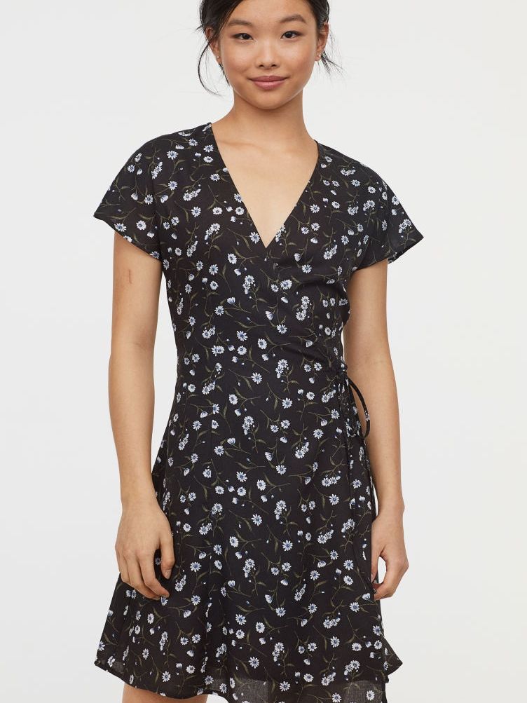 

Платье H&M 0720635-9  Черное, Платье H&M 0720635-9 36 Черное