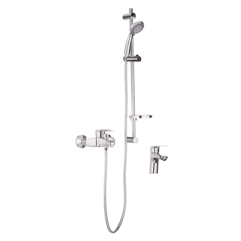 

Комплект смесителей для ванной Haiba HANSBERG SET - 1 (HB0900)