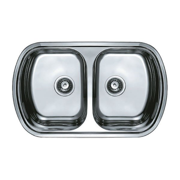 

Мойка кухонная HAIBA 80x49 DOUBLE (satin) (HB0652)