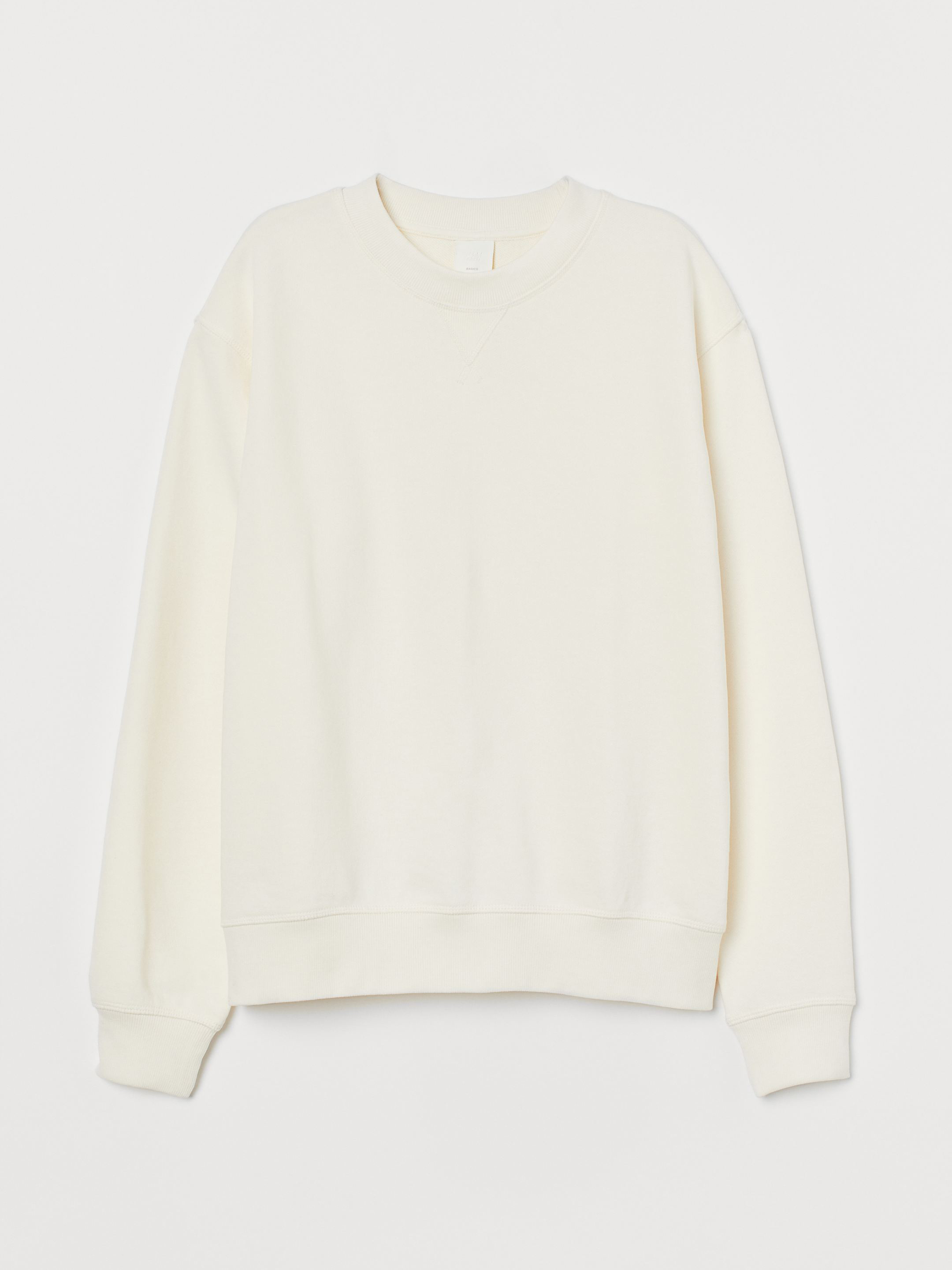 

Свитшот H&M 0827370-1 L Кремовый