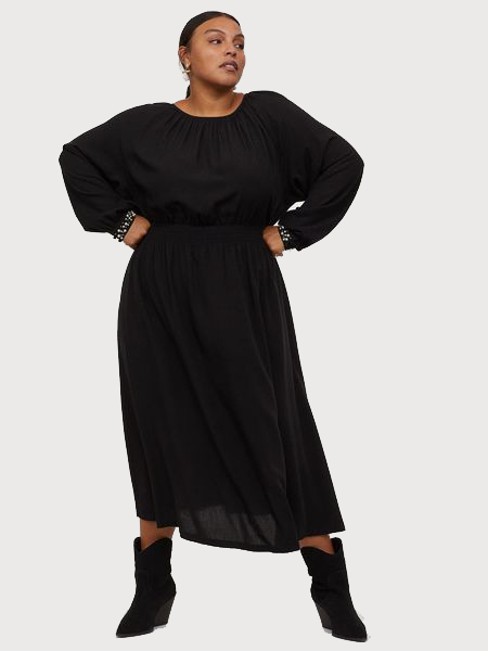 

Платье H&M 0819082-0 L Черное