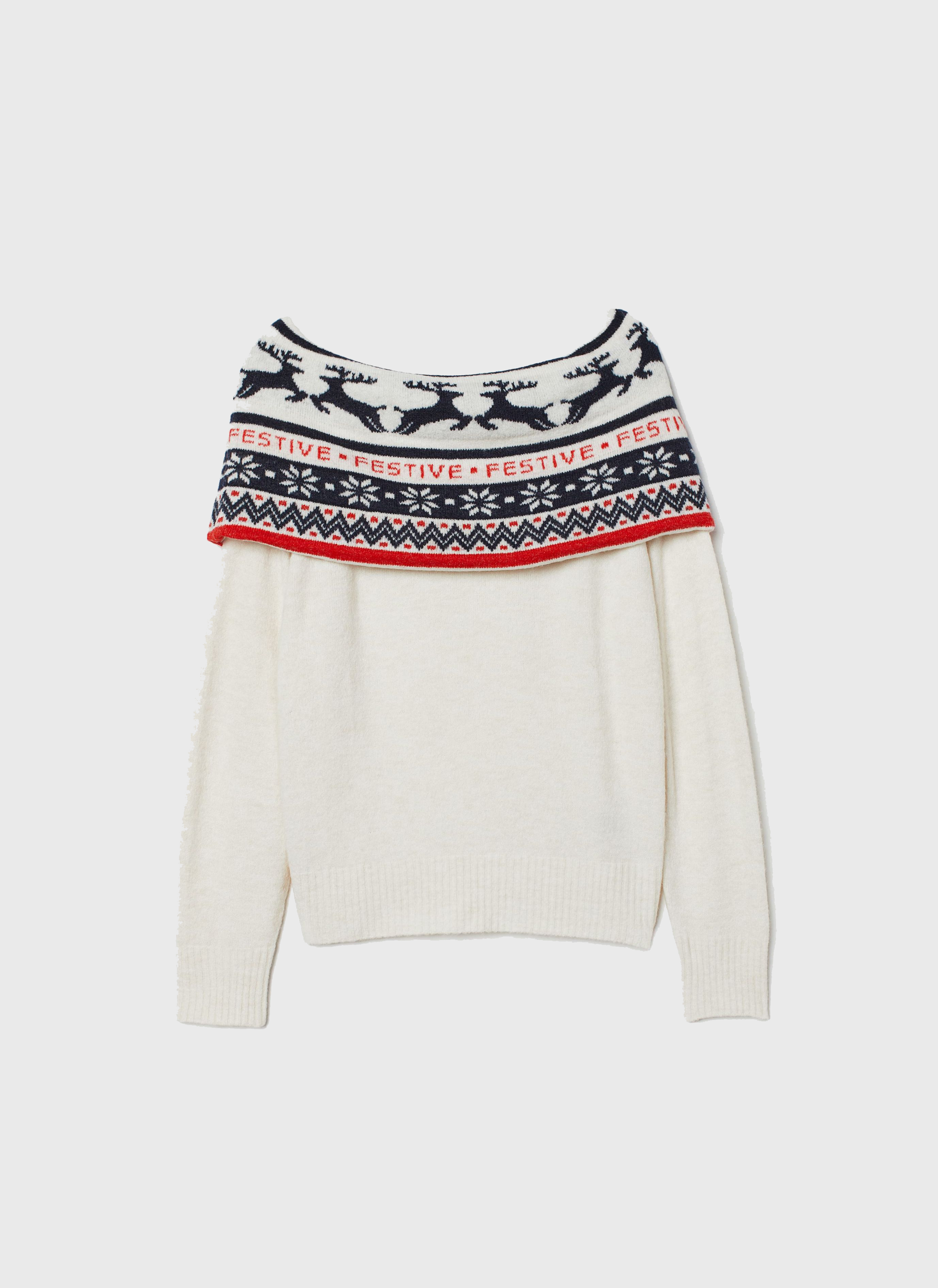 

Свитер H&M 0690611008-010 M Белый