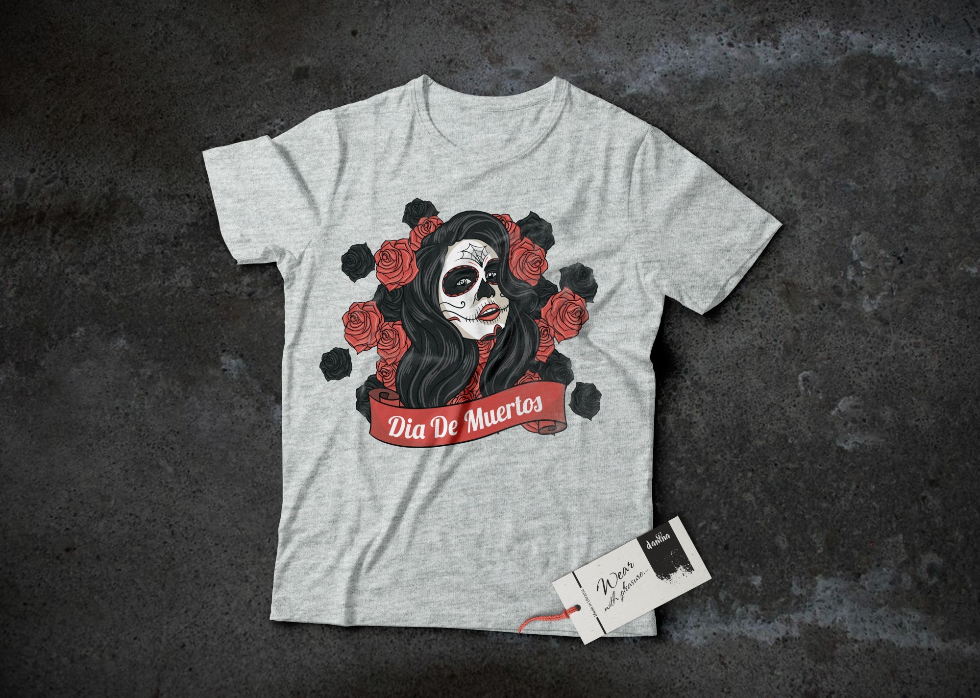 

Футболка Fruit of the loom Vitrina Print 80050 L Серая