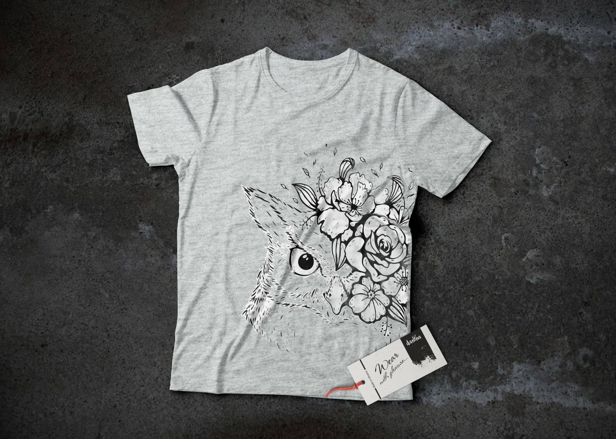 

Футболка Fruit of the loom Vitrina Print 80047 XS Серая