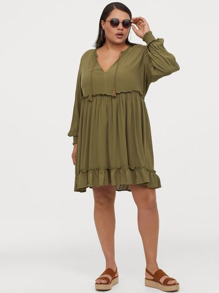 

Платье H&M 0814817-1 3XL Зеленое