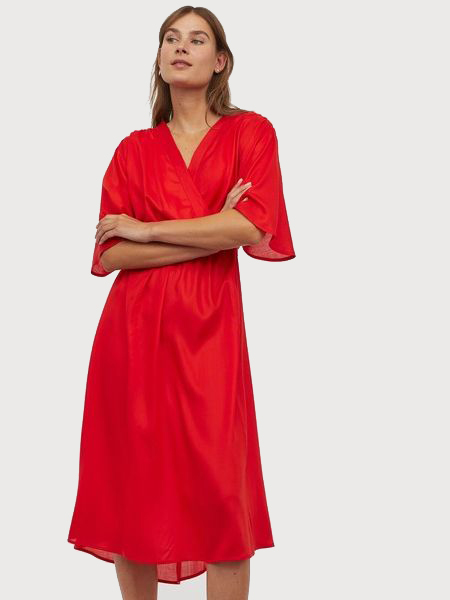 

Платье H&M 0822158-1 34 Красное